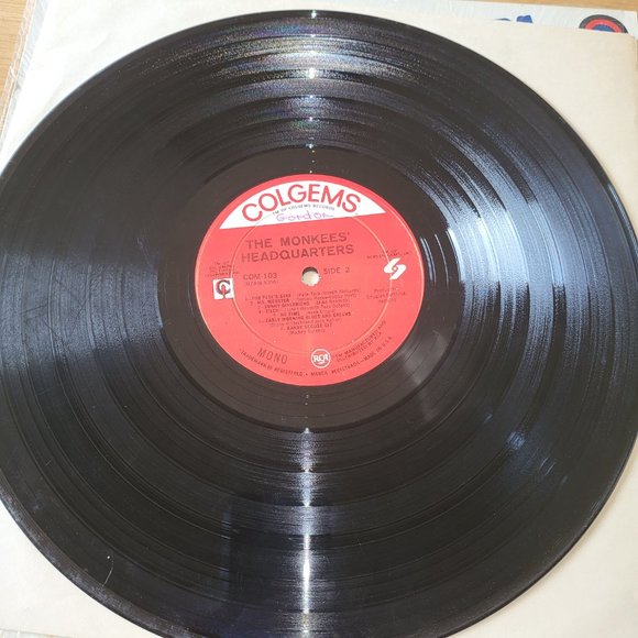 THE MONKEES Headquarters LP Vinyl 1967 Colgems Records COM-103 Shrink Wrap LP9 - Picture 8 of 9